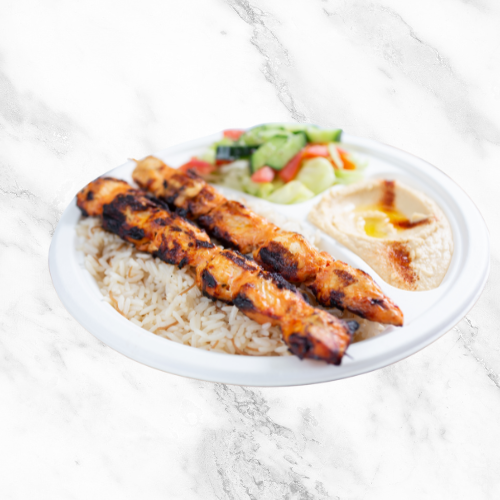 Chicken Kabob Plate
