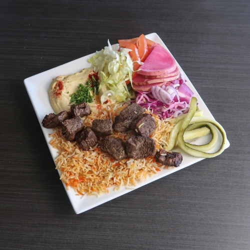 Beef Kabob Plate