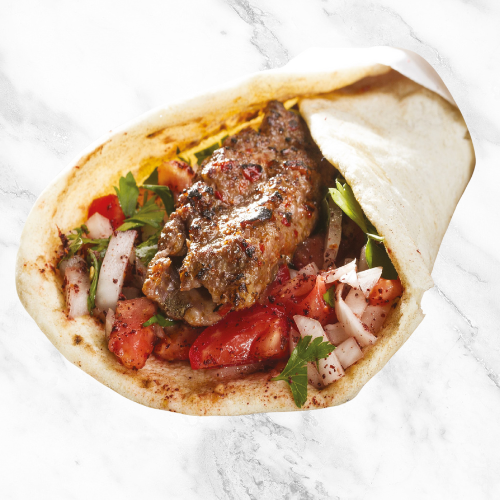 Beef Kebab Wrap
